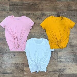 Madewell Tie-Front Shirts Set of 3